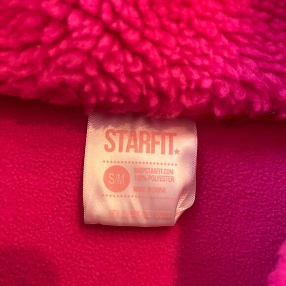 STARFIT HOT PINK SHERPA JACKET - Picture 3 of 3